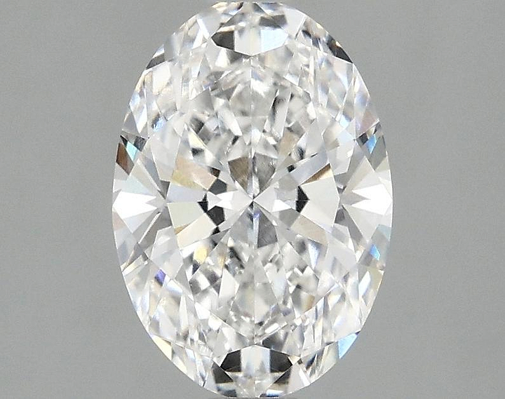 1.57 Carat Oval Shaped Ideal Cut VVS2 IGI Certified Lab Grown Diamond