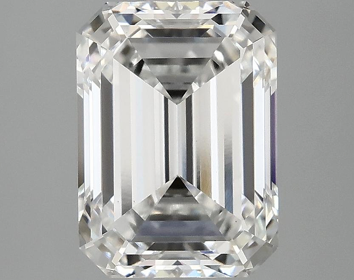 3.07 Carat Emerald Shaped Excellent Cut VS1 IGI Certified Lab Grown Diamond