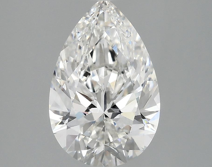 2.04 Carat Pear Shaped Excellent Cut VVS2 IGI Certified Lab Grown Diamond