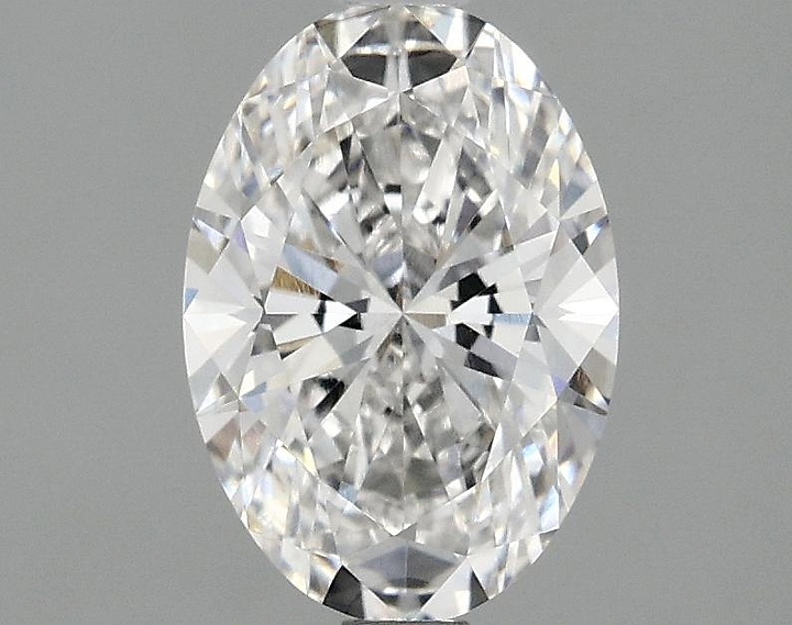 1.58 Carat Oval Shaped Ideal Cut VVS2 IGI Certified Lab Grown Diamond
