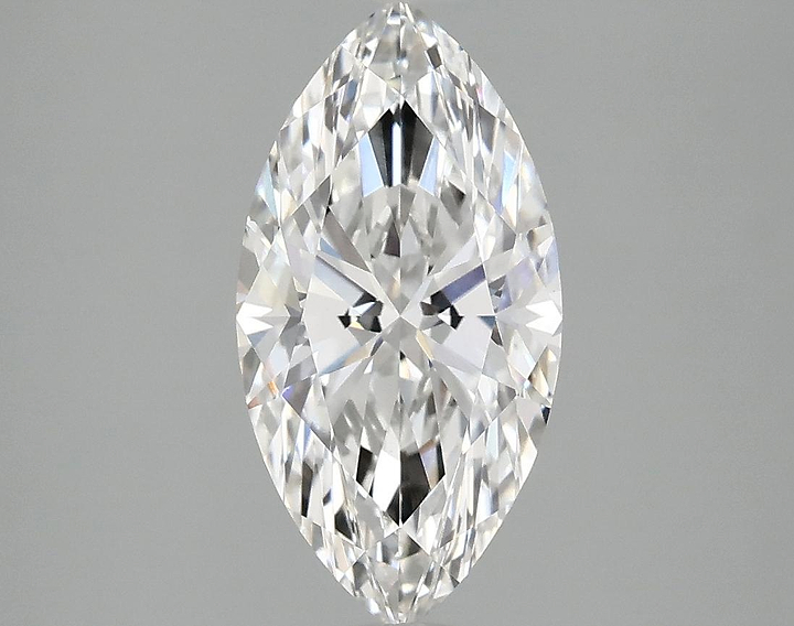 2.09 Carat Marquise Shaped Ideal Cut VVS2 IGI Certified Lab Grown Diamond