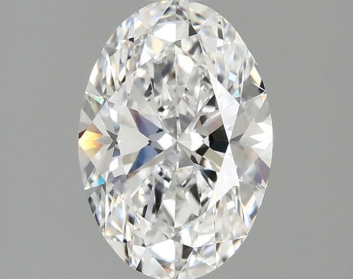 1.5 Carat Oval Shaped Ideal Cut VS2 IGI Certified Lab Grown Diamond