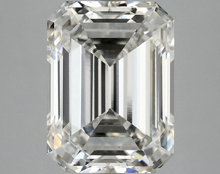 3.82 Carat Emerald Shaped Excellent Cut VS1 IGI Certified Lab Grown Diamond