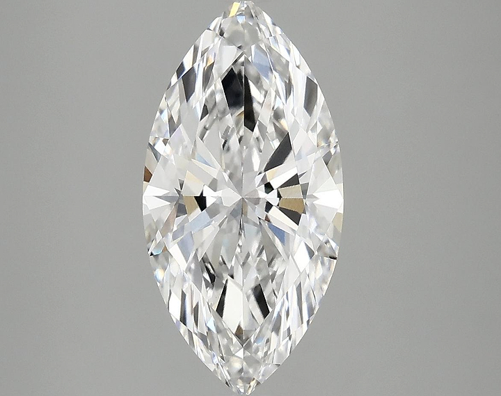 2.41 Carat Marquise Shaped Ideal Cut VS1 IGI Certified Lab Grown Diamond
