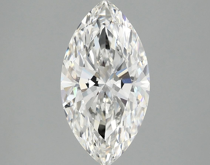 2.59 Carat Marquise Shaped Excellent Cut VVS2 IGI Certified Lab Grown Diamond