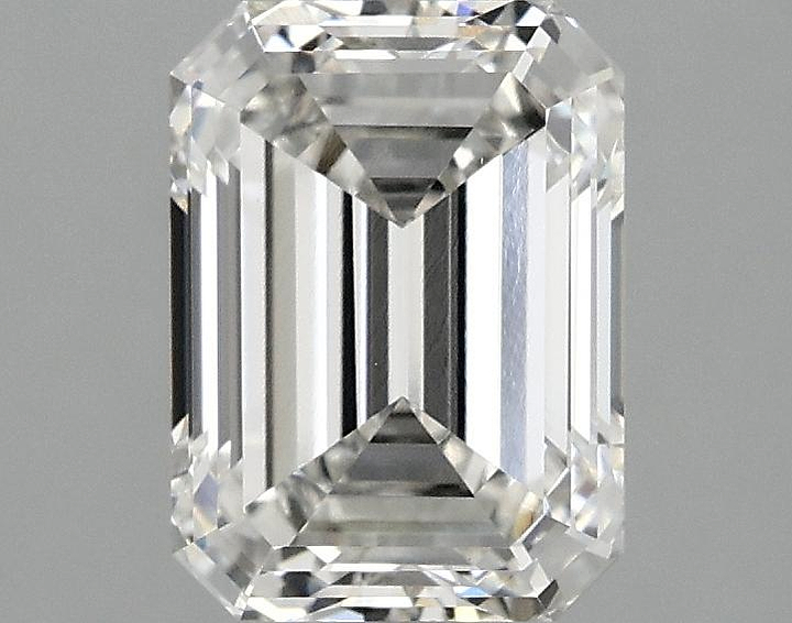 2.08 Carat Emerald Shaped Excellent Cut VVS2 IGI Certified Lab Grown Diamond
