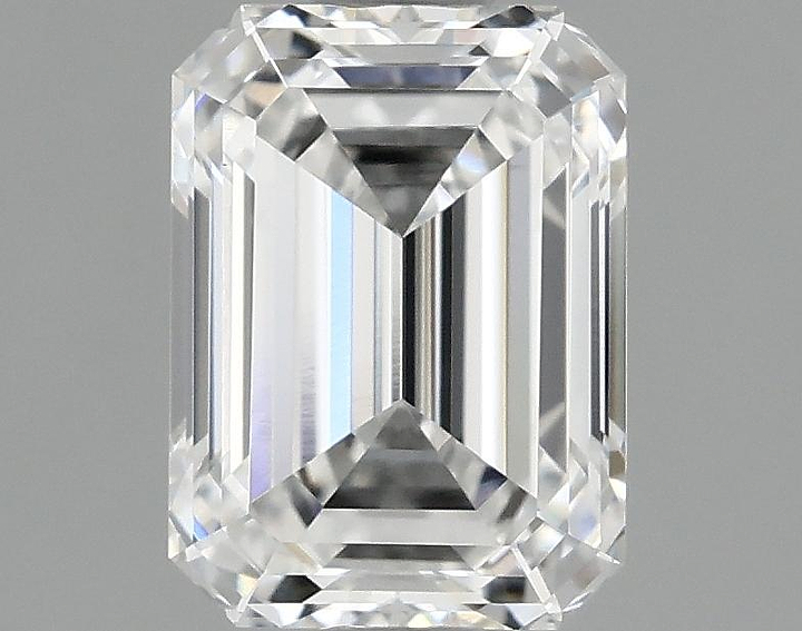 1.1 Carat Emerald Shaped Excellent Cut VVS1 IGI Certified Lab Grown Diamond