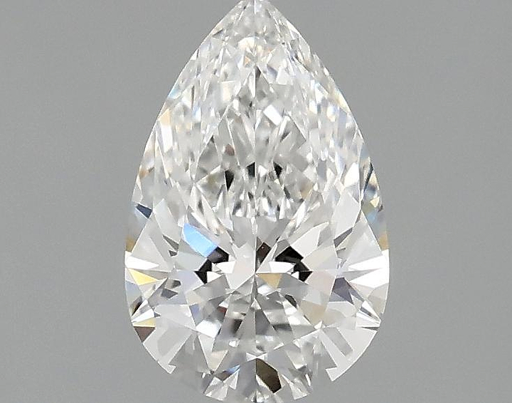 1.02 Carat Pear Shaped Ideal Cut VVS2 IGI Certified Lab Grown Diamond