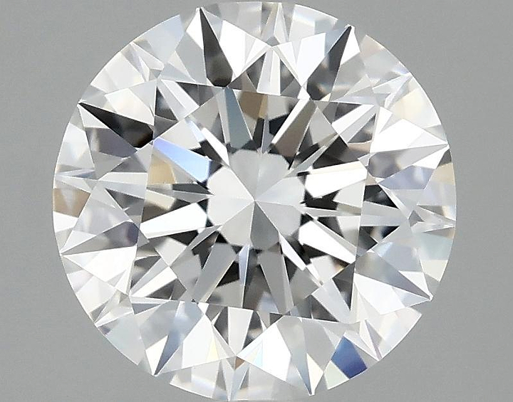 2.07 Carat Round Shaped Ideal Cut VVS2 IGI Certified Lab Grown Diamond