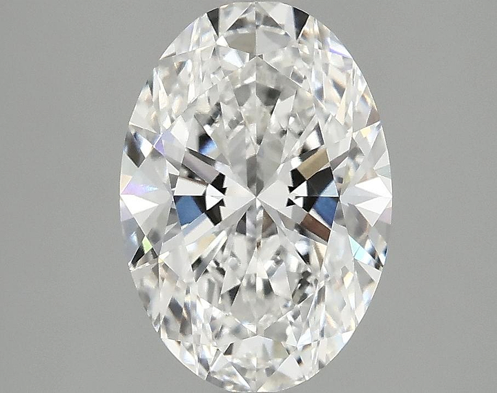 2.41 Carat Oval Shaped Ideal Cut VVS2 IGI Certified Lab Grown Diamond