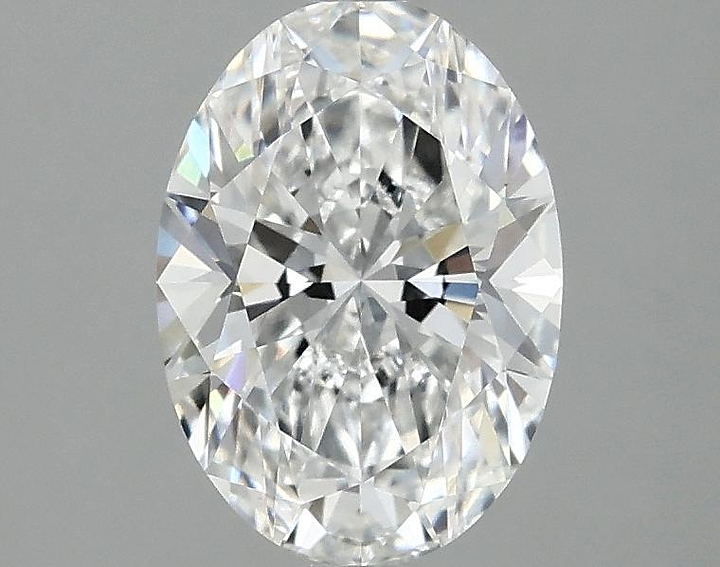 1.5 Carat Oval Shaped Ideal Cut VVS2 IGI Certified Lab Grown Diamond