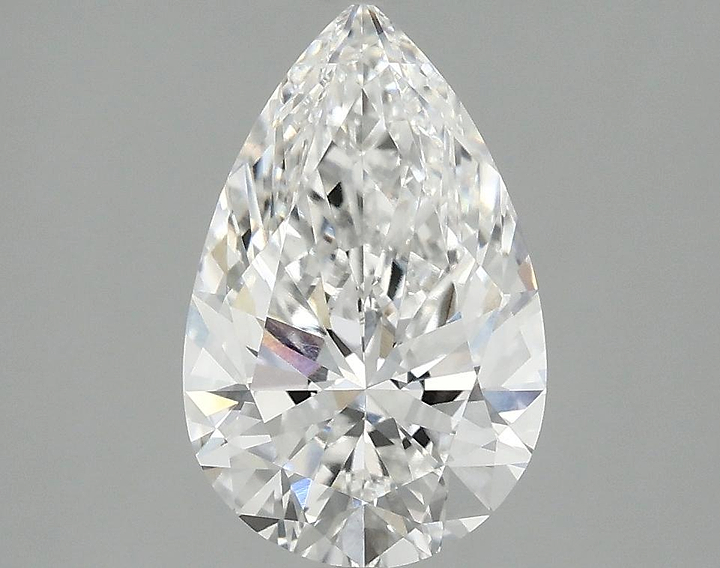 2.09 Carat Pear Shaped Ideal Cut VVS2 IGI Certified Lab Grown Diamond