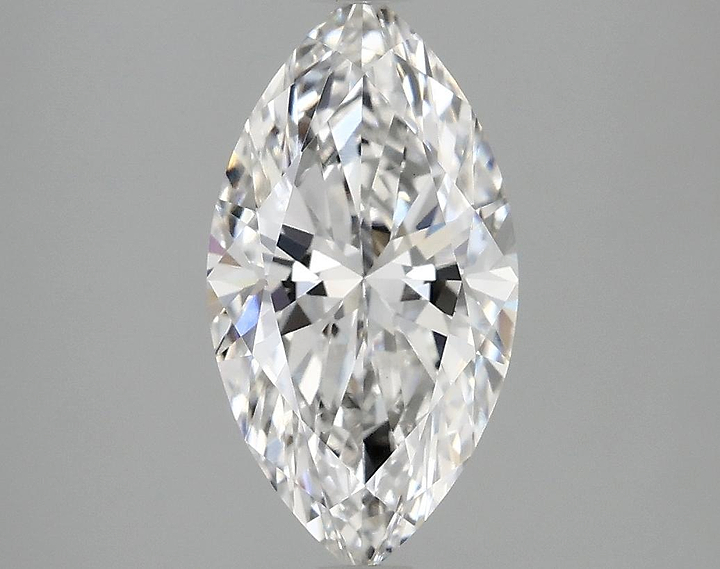 2.01 Carat Marquise Shaped Excellent Cut VVS2 IGI Certified Lab Grown Diamond