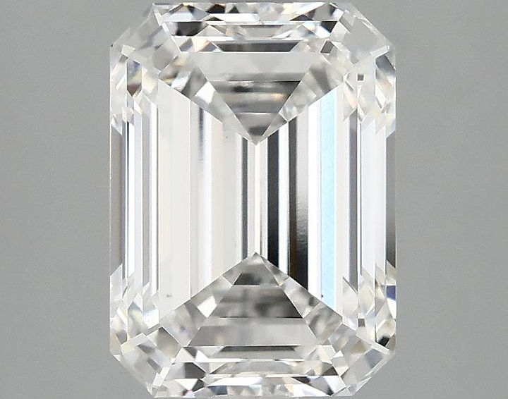 3.13 Carat Emerald Shaped Excellent Cut VS1 IGI Certified Lab Grown Diamond