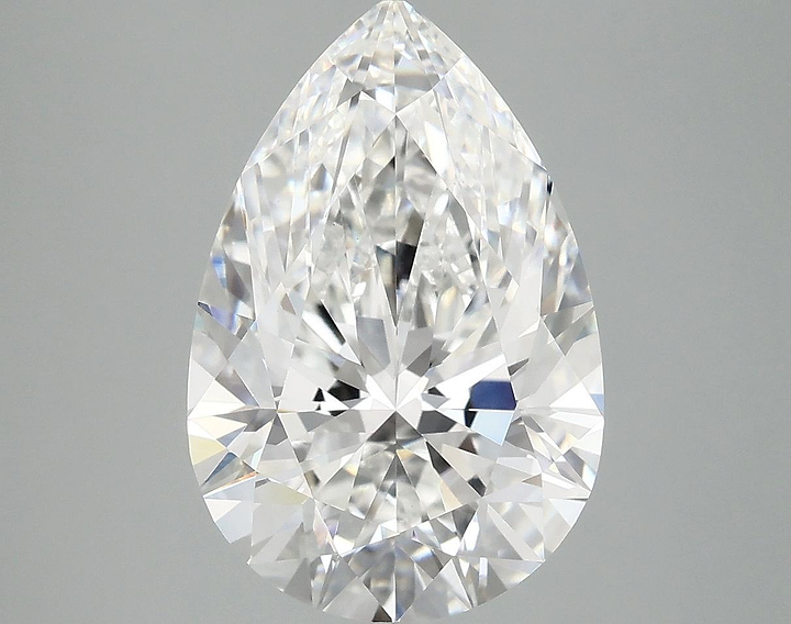 5.05 Carat Pear Shaped Excellent Cut VVS2 IGI Certified Lab Grown Diamond