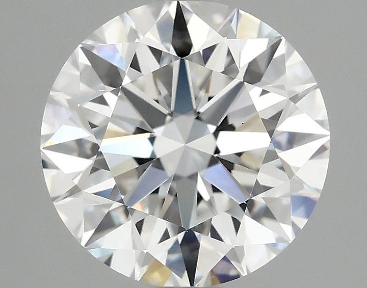 2.09 Carat Round Shaped Ideal Cut VVS2 IGI Certified Lab Grown Diamond