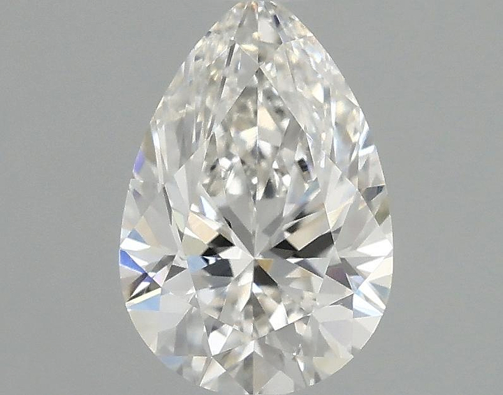 0.98 Carat Pear Shaped Excellent Cut VVS2 IGI Certified Lab Grown Diamond