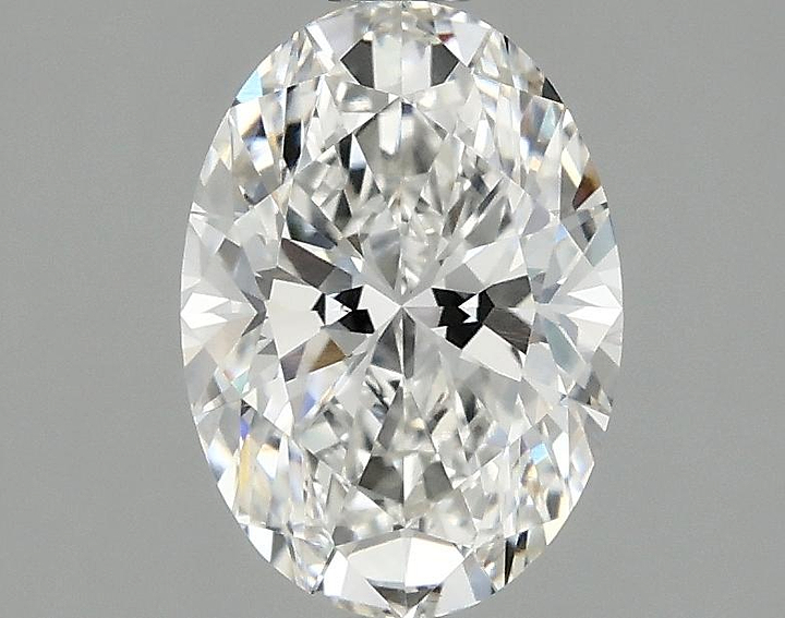 1.5 Carat Oval Shaped Ideal Cut VVS2 IGI Certified Lab Grown Diamond