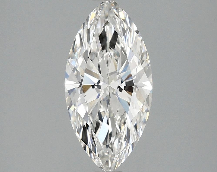 1.56 Carat Marquise Shaped Ideal Cut VVS2 IGI Certified Lab Grown Diamond