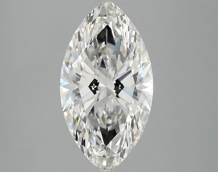 2.54 Carat Marquise Shaped Excellent Cut VVS2 IGI Certified Lab Grown Diamond