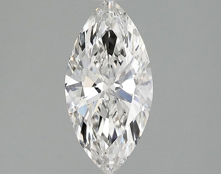 0.98 Carat Marquise Shaped Ideal Cut VVS2 IGI Certified Lab Grown Diamond
