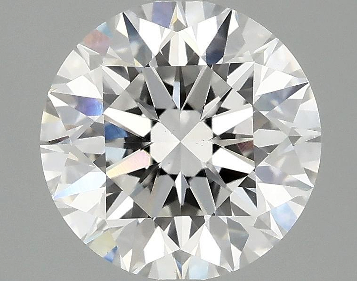 2.03 Carat Round Shaped Excellent Cut VS1 IGI Certified Lab Grown Diamond