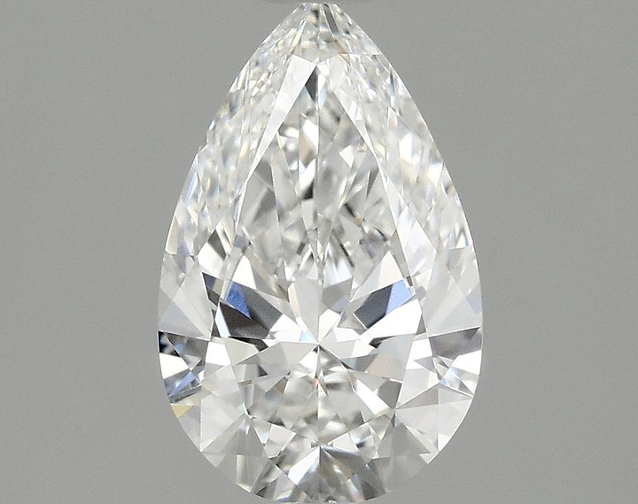 1.02 Carat Pear Shaped Ideal Cut VVS2 IGI Certified Lab Grown Diamond