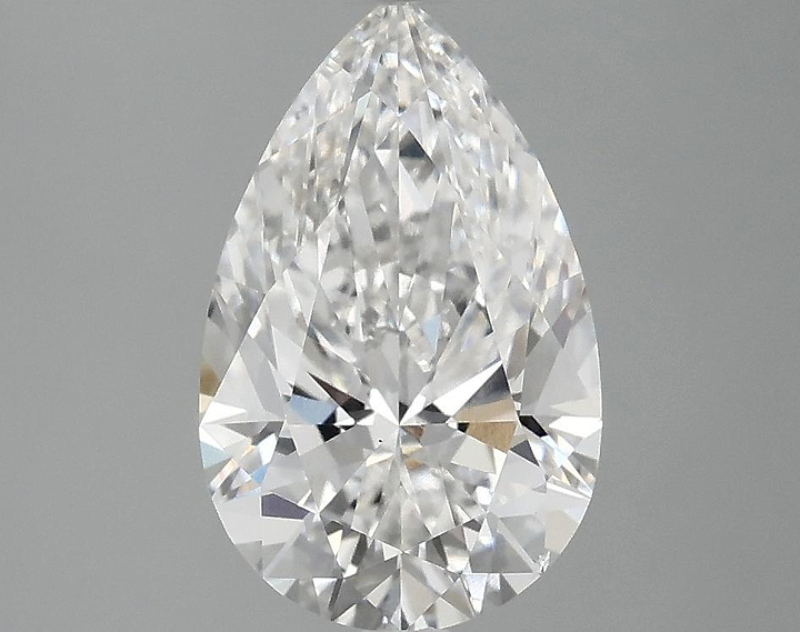 2.09 Carat Pear Shaped Ideal Cut VS2 IGI Certified Lab Grown Diamond