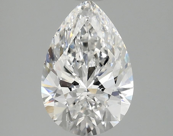 2.05 Carat Pear Shaped Excellent Cut VS1 IGI Certified Lab Grown Diamond