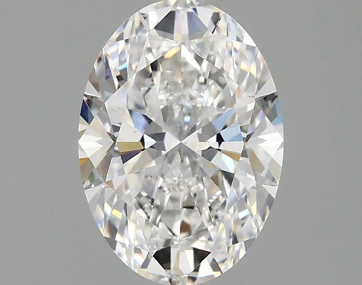 1.6 Carat Oval Shaped Ideal Cut VVS2 IGI Certified Lab Grown Diamond
