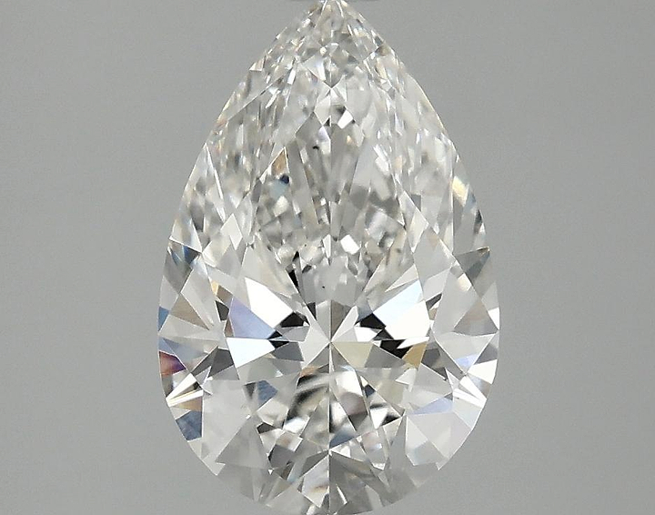 2.03 Carat Pear Shaped Excellent Cut VS1 IGI Certified Lab Grown Diamond