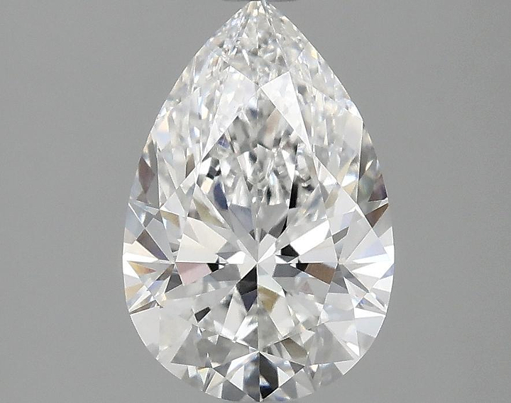 1.86 Carat Pear Shaped Excellent Cut VS1 IGI Certified Lab Grown Diamond