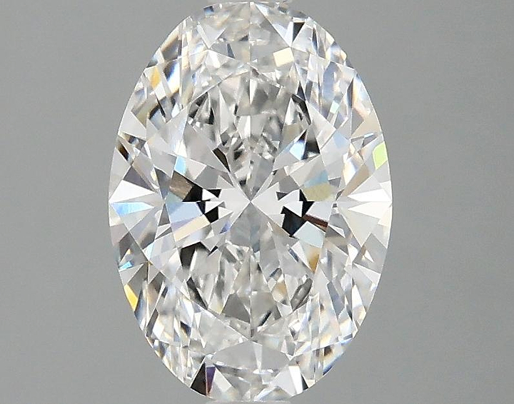 1.54 Carat Oval Shaped Ideal Cut VVS2 IGI Certified Lab Grown Diamond