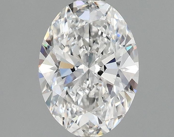 1.56 Carat Oval Shaped Ideal Cut VVS2 IGI Certified Lab Grown Diamond