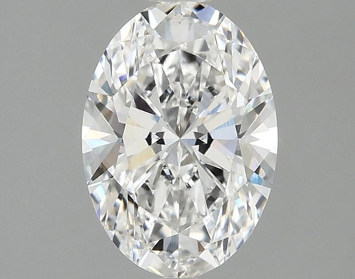 1.54 Carat Oval Shaped Ideal Cut VVS2 IGI Certified Lab Grown Diamond