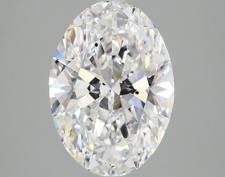 3.09 Carat Oval Shaped Ideal Cut SI1 IGI Certified Lab Grown Diamond