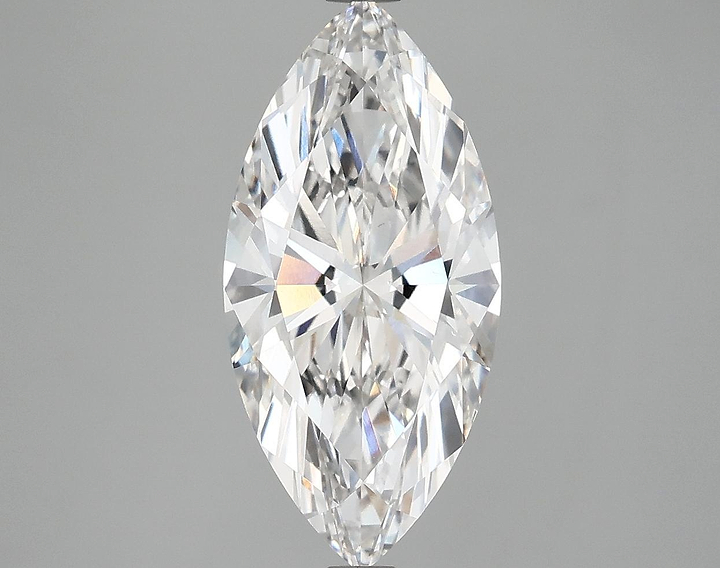 2.83 Carat Marquise Shaped Excellent Cut VS1 IGI Certified Lab Grown Diamond