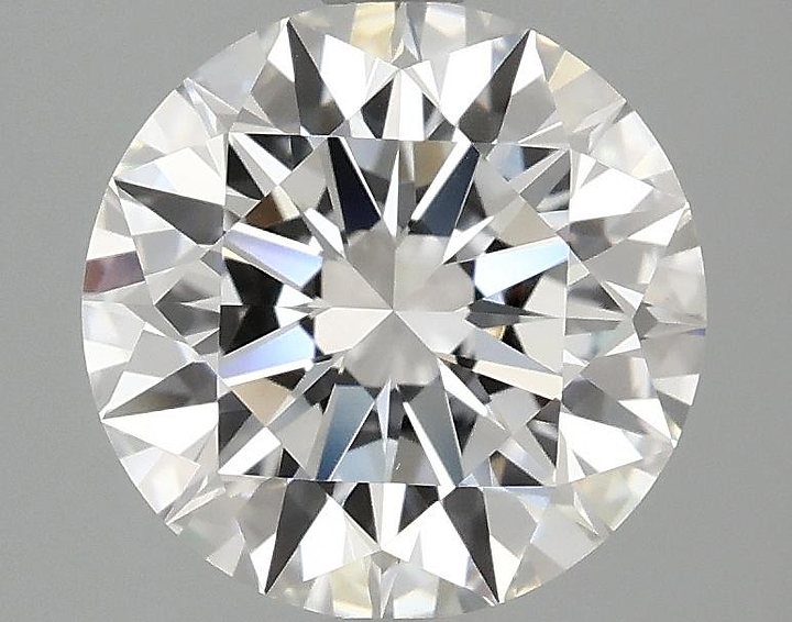 2.54 Carat Round Shaped Ideal Cut VVS2 IGI Certified Lab Grown Diamond