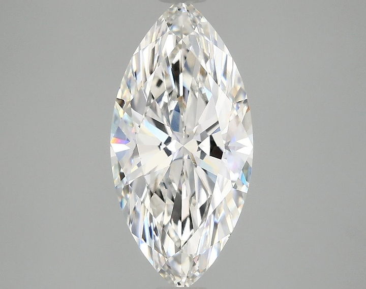 2.59 Carat Marquise Shaped Excellent Cut VS1 IGI Certified Lab Grown Diamond