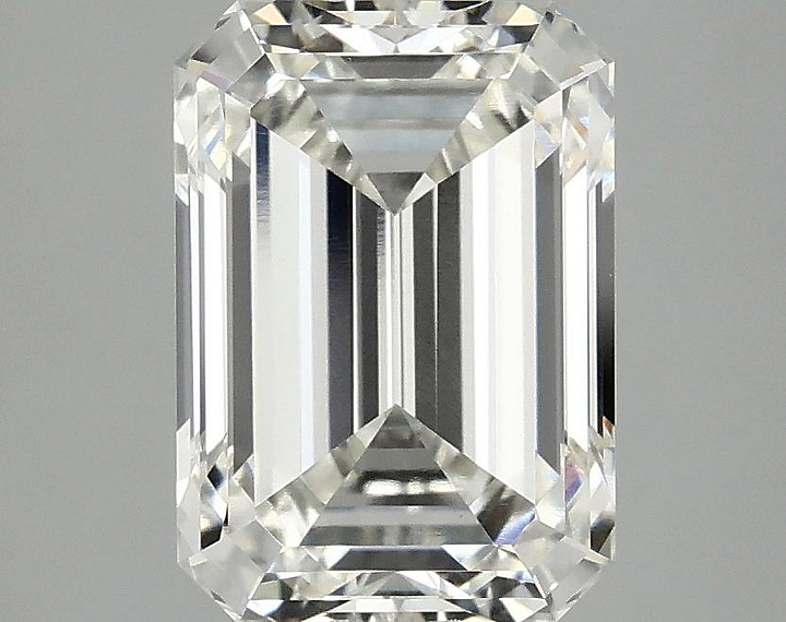 3.1 Carat Emerald Shaped Ideal Cut VS1 IGI Certified Lab Grown Diamond