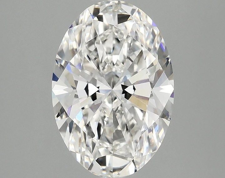 2.54 Carat Oval Shaped Ideal Cut VVS2 IGI Certified Lab Grown Diamond