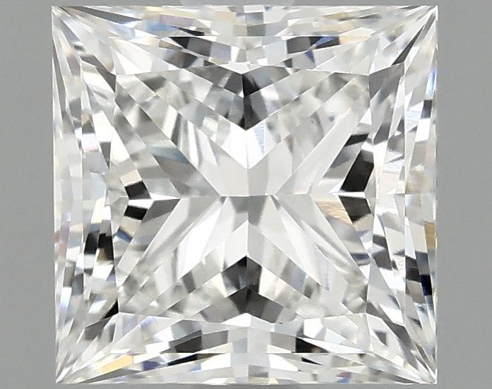 1.51 Carat Princess Shaped Ideal Cut VVS2 IGI Certified Lab Grown Diamond