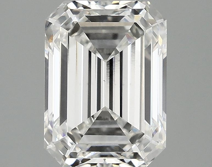 2.56 Carat Emerald Shaped Excellent Cut VS1 IGI Certified Lab Grown Diamond