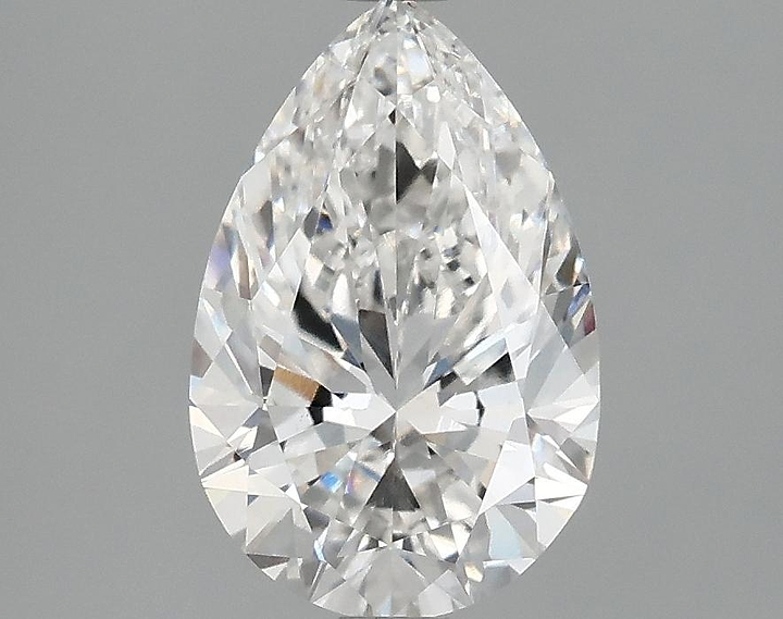 2.05 Carat Pear Shaped Excellent Cut VS1 IGI Certified Lab Grown Diamond