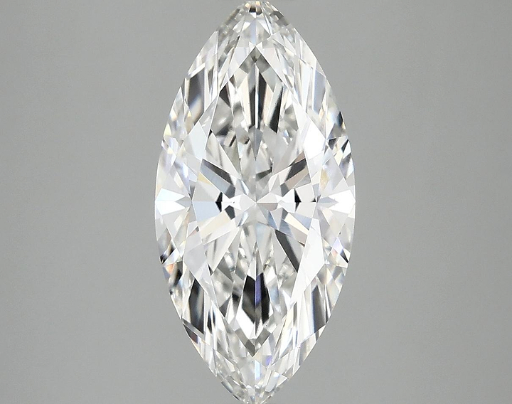 2.51 Carat Marquise Shaped Excellent Cut VS1 IGI Certified Lab Grown Diamond