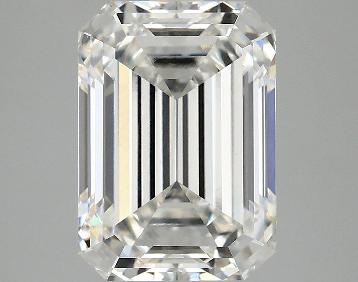 3.51 Carat Emerald Shaped Ideal Cut VS1 IGI Certified Lab Grown Diamond
