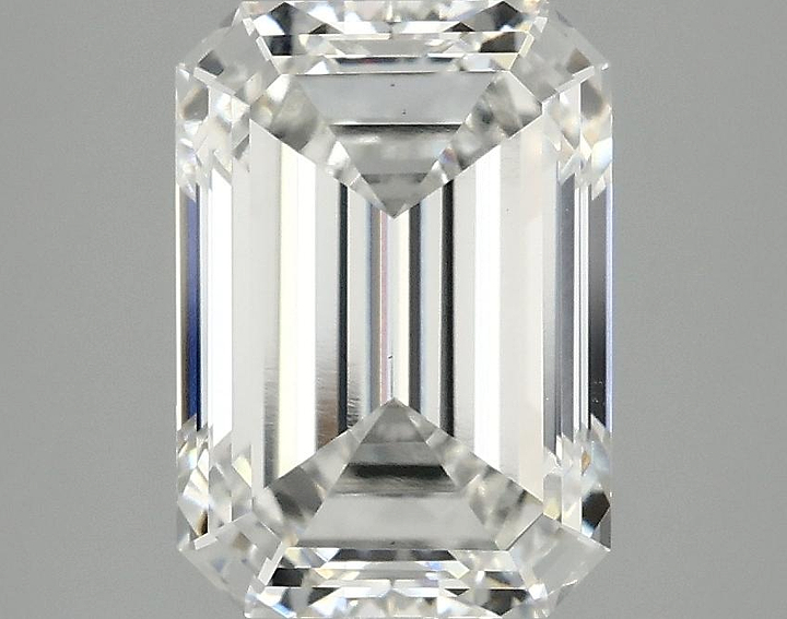 3.2 Carat Emerald Shaped Ideal Cut VS1 IGI Certified Lab Grown Diamond