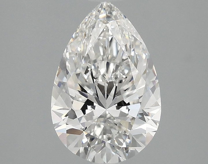 2.05 Carat Pear Shaped Excellent Cut VS1 IGI Certified Lab Grown Diamond