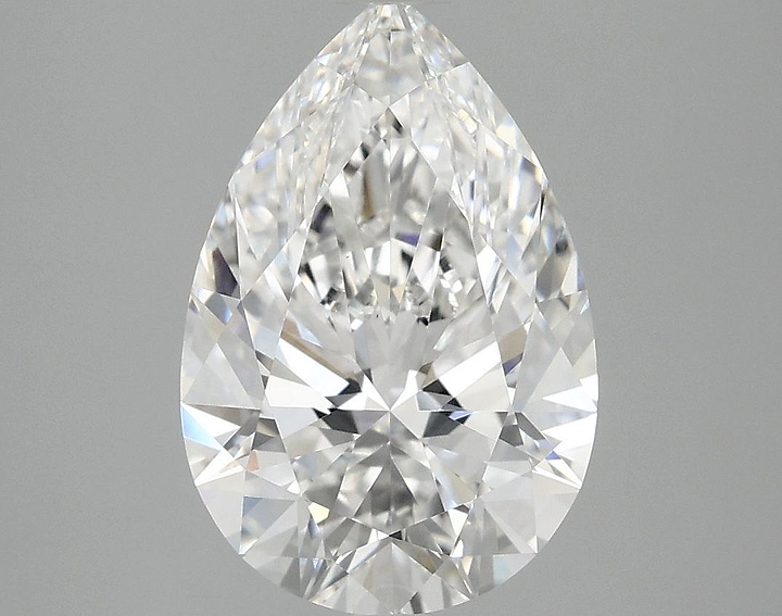 3.1 Carat Pear Shaped Excellent Cut VVS2 IGI Certified Lab Grown Diamond