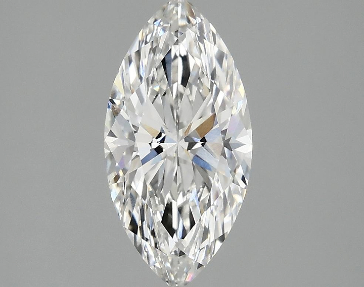 1.41 Carat Marquise Shaped Ideal Cut VVS2 IGI Certified Lab Grown Diamond